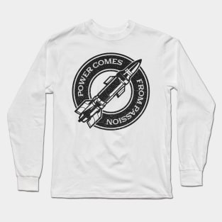 'Power Comes From Passion' Refugee Care Shirt Long Sleeve T-Shirt